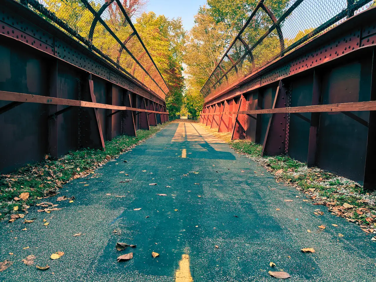 Leisurely autumn cycling Leisurely autumn cycling