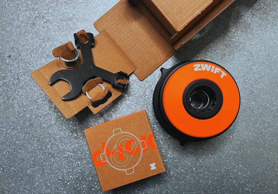 Unboxing the Zwift Cog Unboxing the Zwift Cog